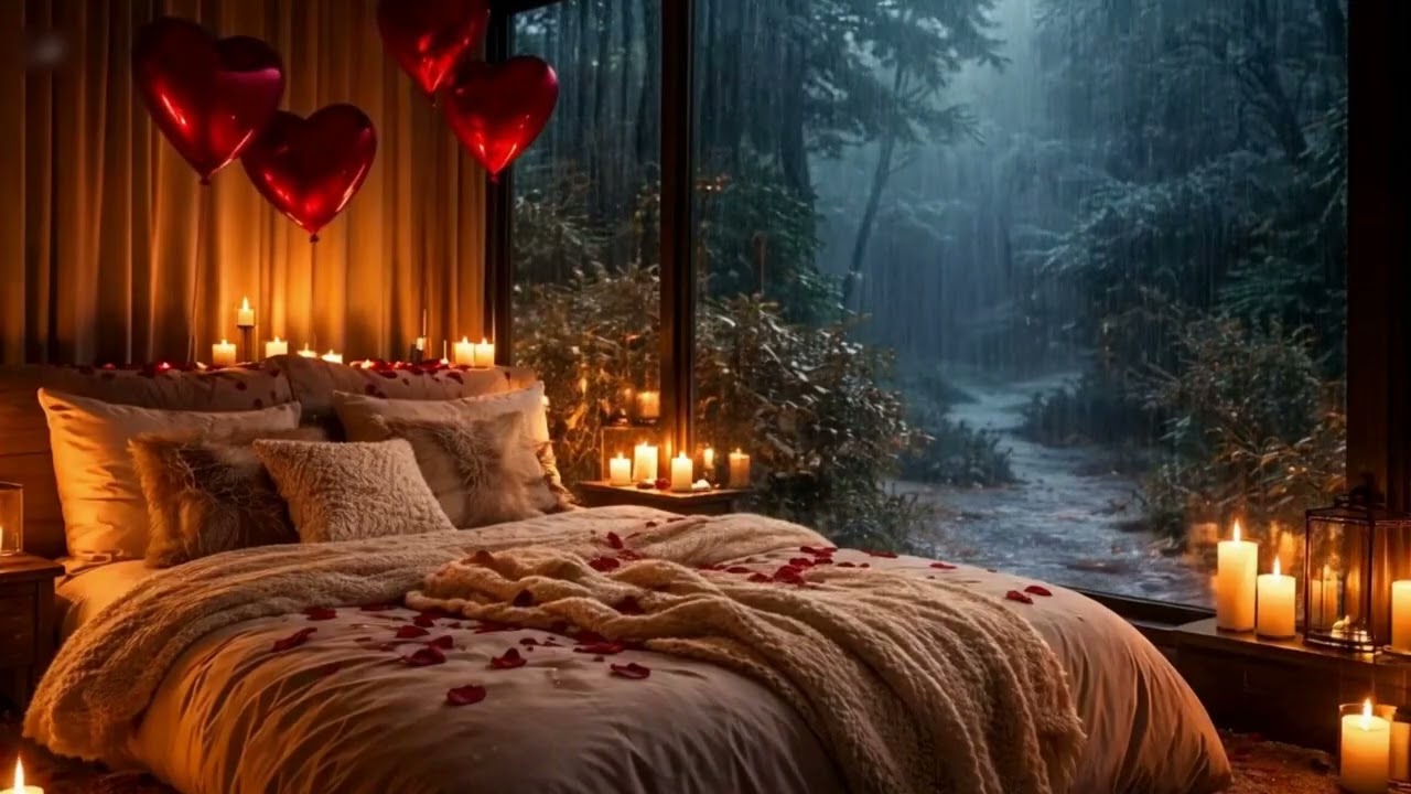 Turn your room into a Valentine’s dream — full 10 hours #cozynights #romanticambience #valentine
