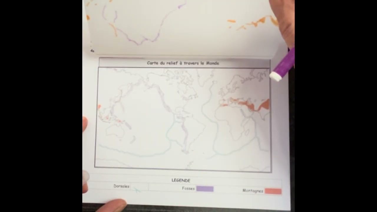 Répartition des séismes et des volcans dans le Monde 