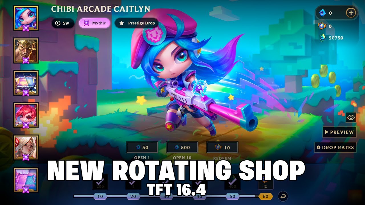 NEW ROTATING SHOP & TREASURE REALMS & PASS | TFT 16.4