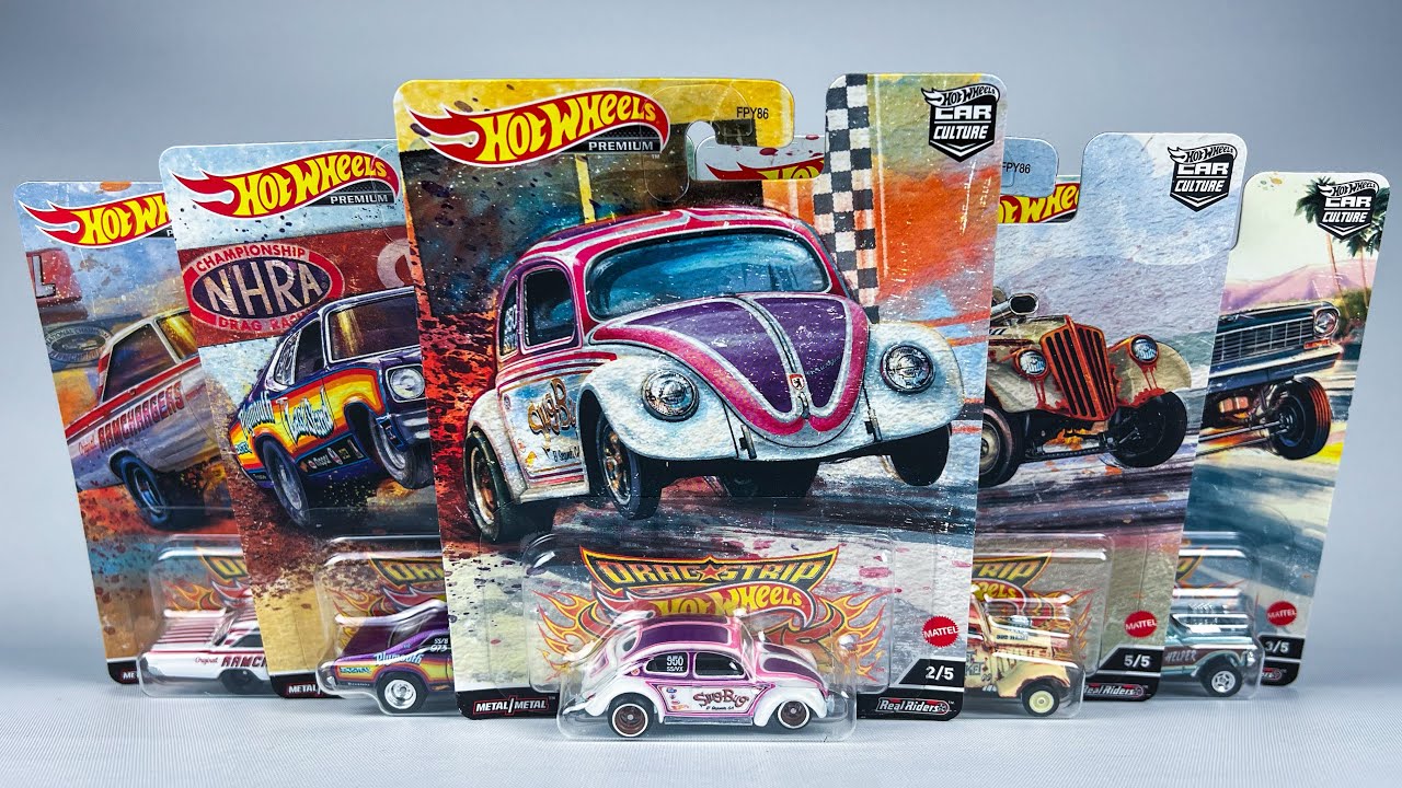 Unboxing 2022 Hot Wheels Car Culture - Dragstrip Demons!