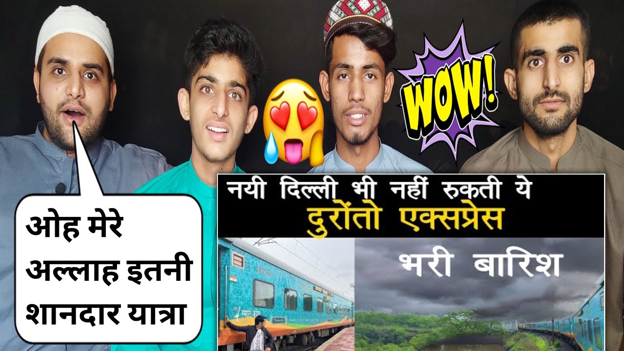 Pakistani Reaction on Journey in Yeshwanthpur Duronto exprsss in massive flood