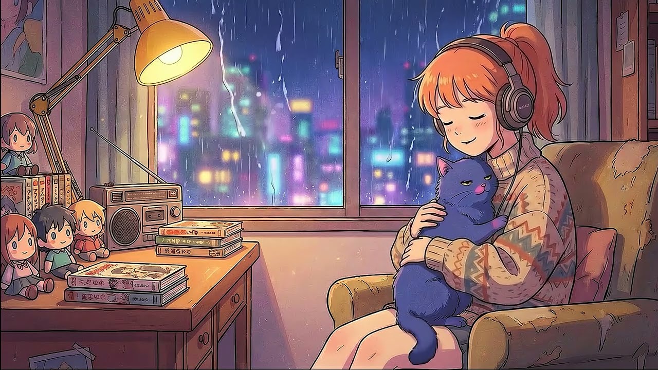 Want to SLEEP Better with LOFI Music? Watch This 4 Hour Mix