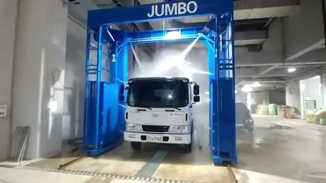 Bus/ Truck washer with brush & touchless
