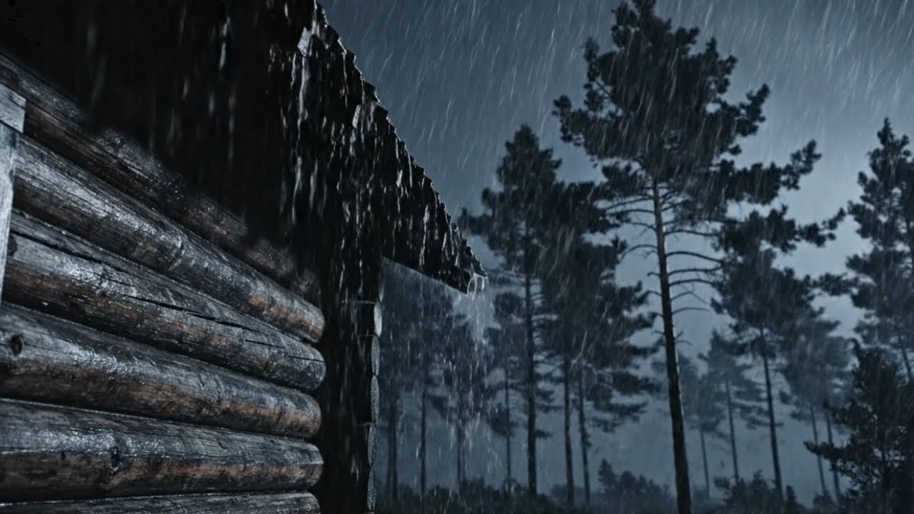 Best Rain in the Forest at Night 🌲 | Sleep Deeply with Rain Sounds