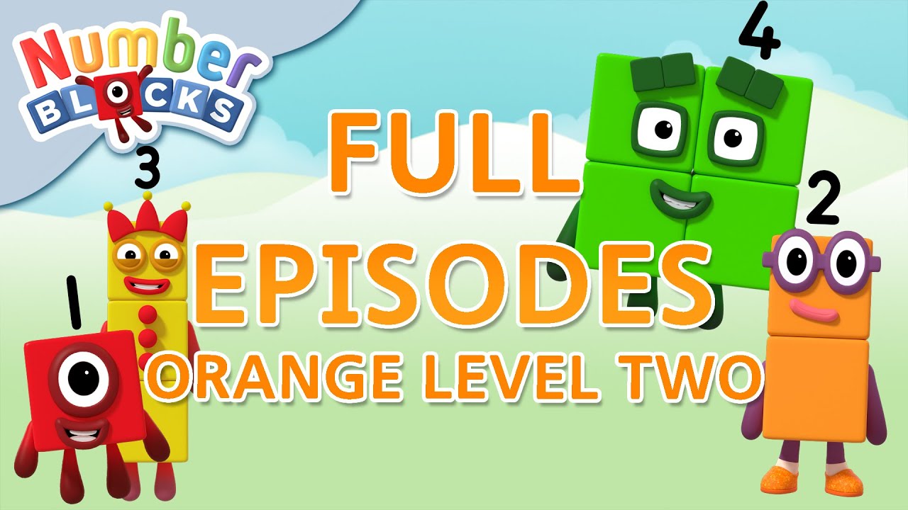 @Numberblocks- Orange Level Two | Full Episodes 11-13 | #HomeSchooling | Learn to Count #WithMe