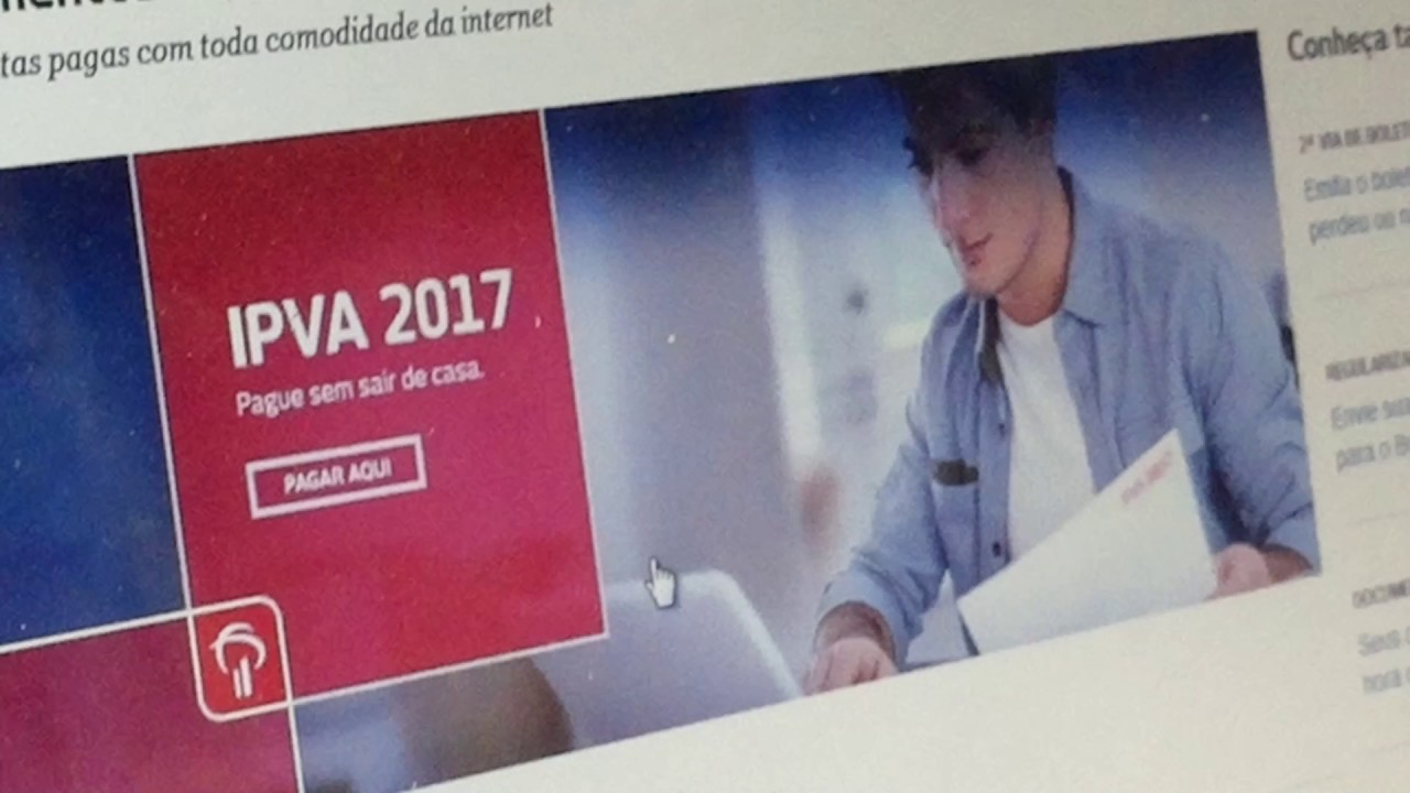 Como pagar ipva 2017