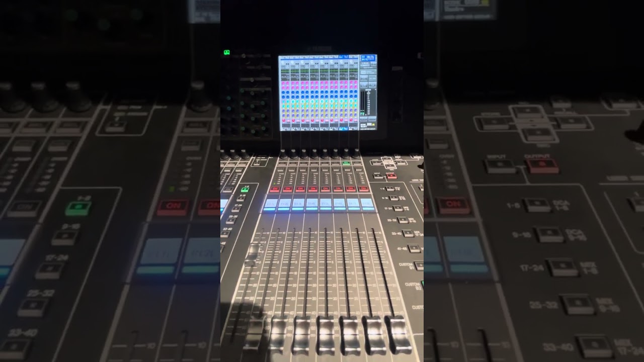 CL1 Yamaha console FX send
