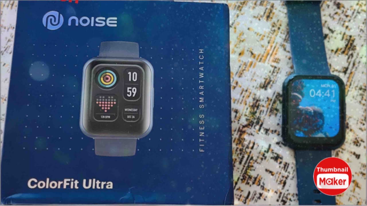 Noise colorfit ultra//New watch//Space blue colour