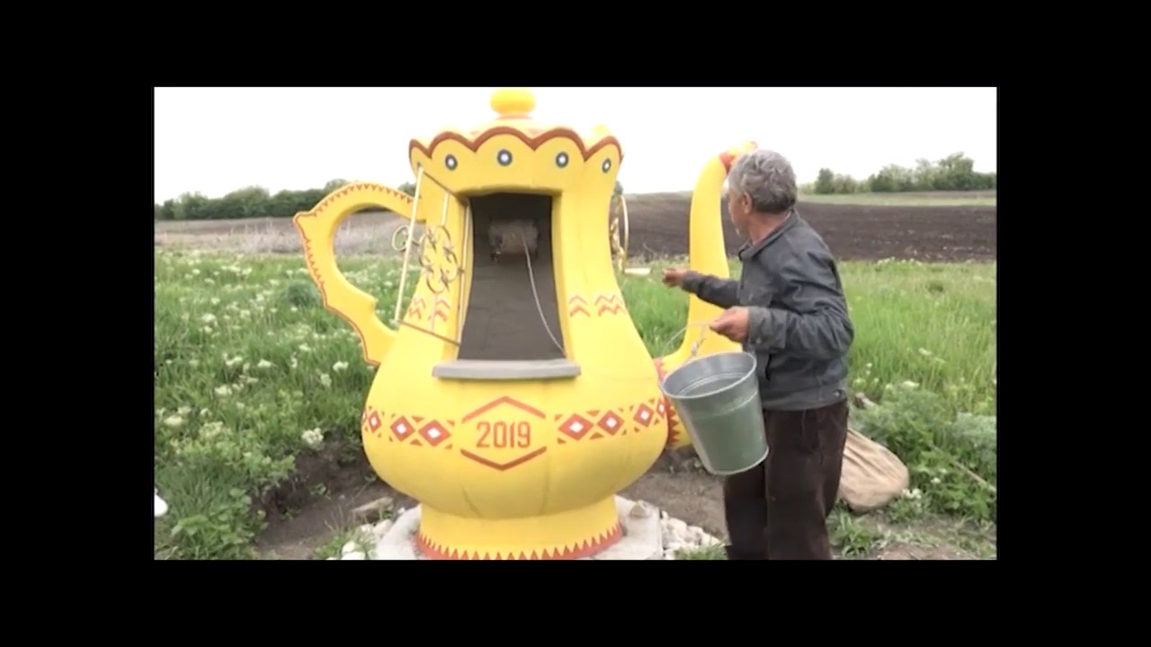 Fântână neobișnuită la Seliște. Aceasta este unică în tot raionul Nisporeni