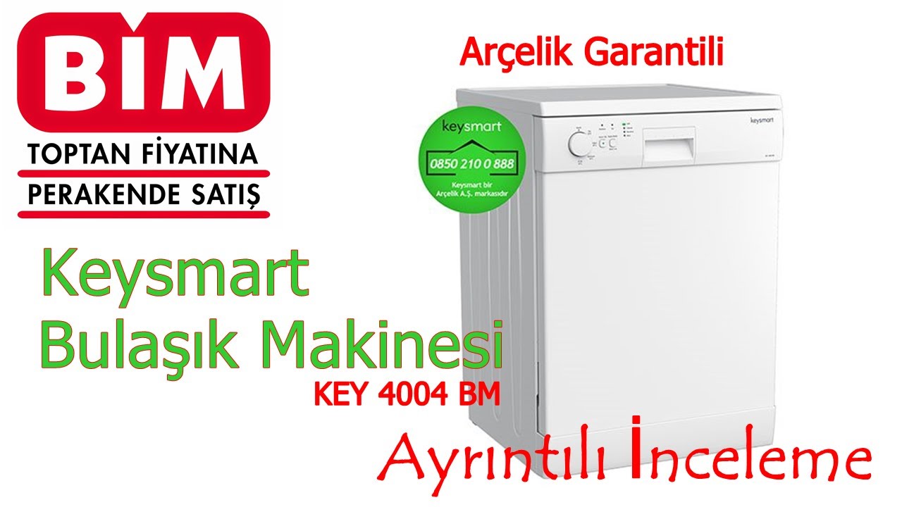 Bim 23 Eylül 2022 | KEYSMART - Arçelik BULAŞIK MAKİNESİ İncelemesi | Bim 'den Uygun Fiyatlı Bulaşık