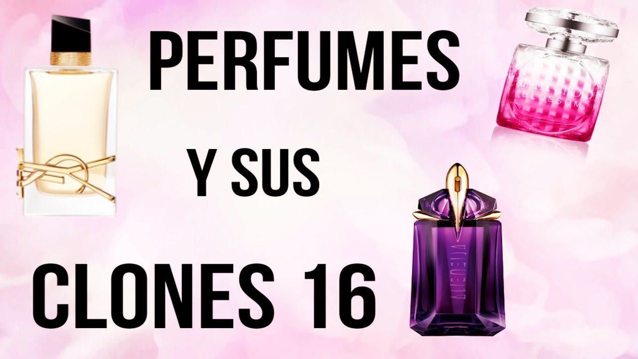 PERFUMES Y SUS CLONES 16 ~Morolove