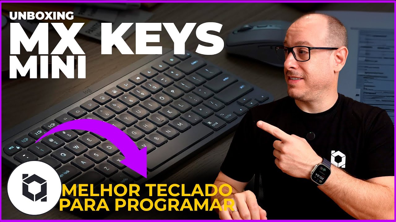 Unboxing MX Keys MINI: Vale a Pena para Programadores? #balta