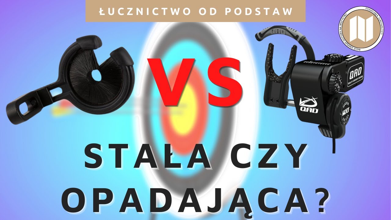 Podstawka OPADAJĄCA vs podstawka STAŁA - Jaką wybrać?  Łucznictwo od podstaw #3