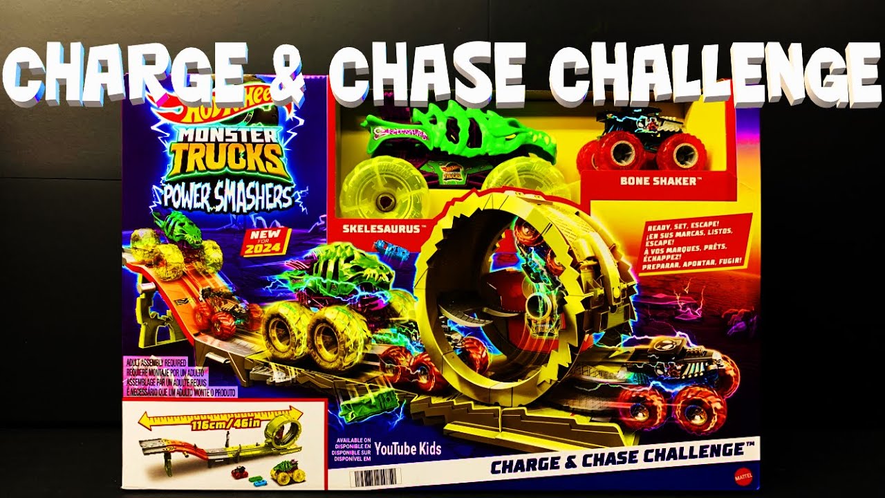 Hot Wheels Monster Trucks Power Smashers: гонки и погони