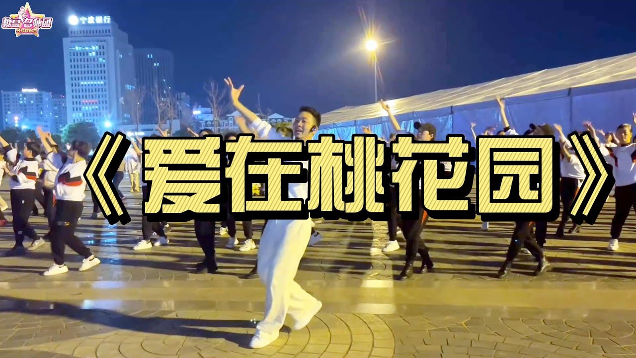 《爱在桃花园》简易活力流行舞 附详细教学