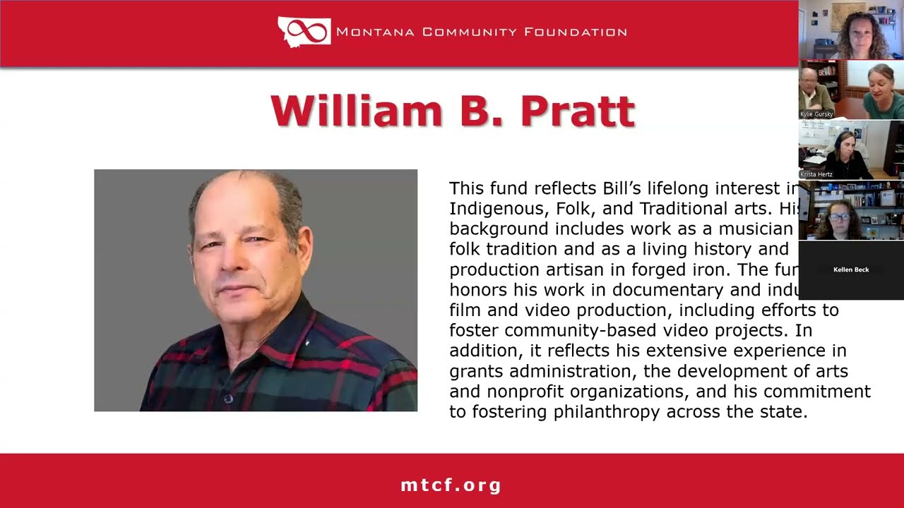 February 2026 William B. Pratt Fund Webinar