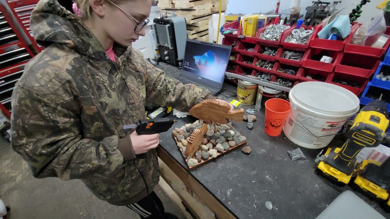 DIY Decorative Fish Art Project Cheaper than Taxidermy=)