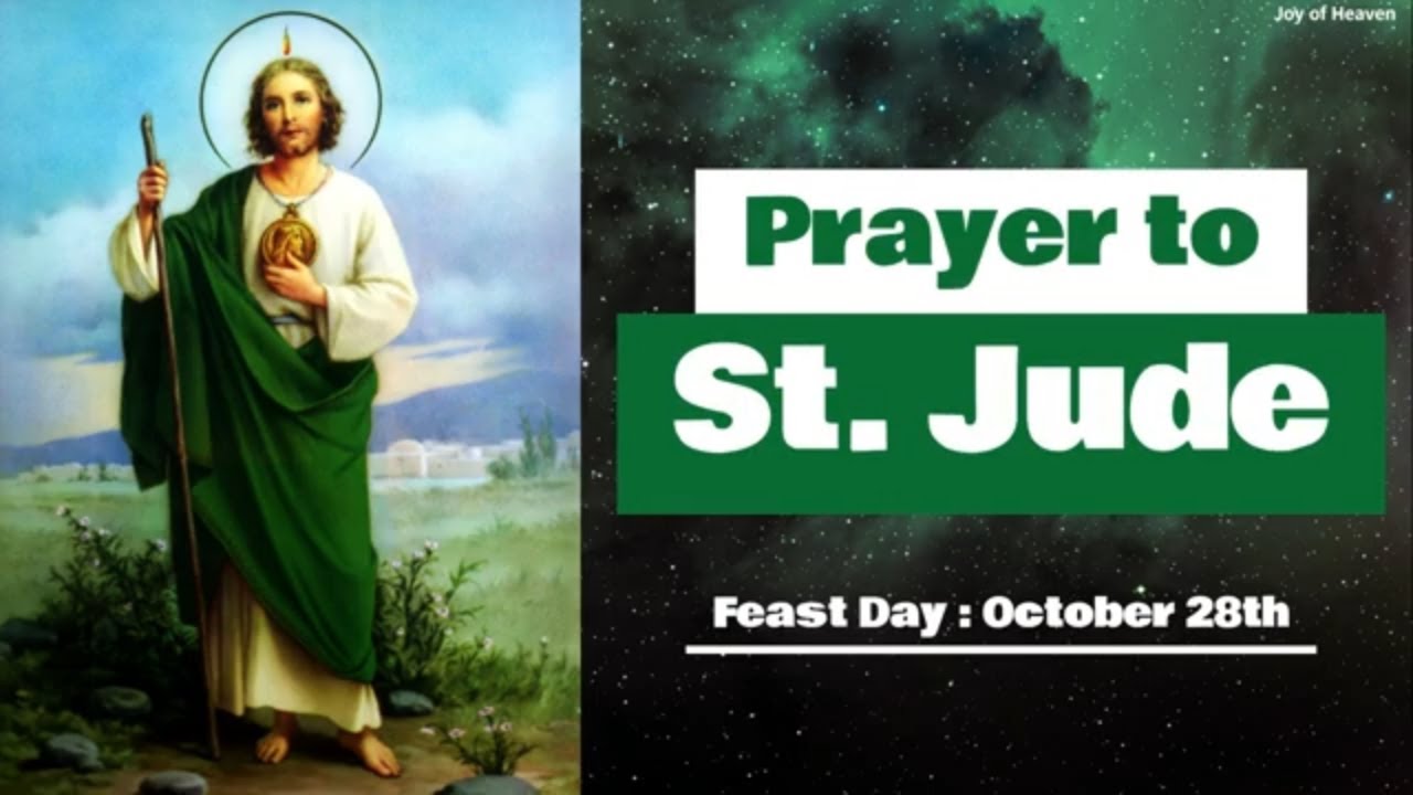 Powerful Prayer to ST. JUDE for lost causes