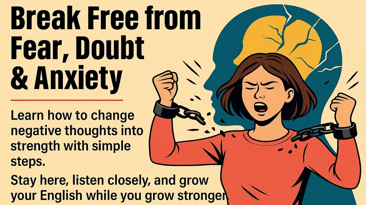 Reprogram Your Mind: Break Free from Fear, Doubt & Anxiety | English Fluency Improve Your English ✅