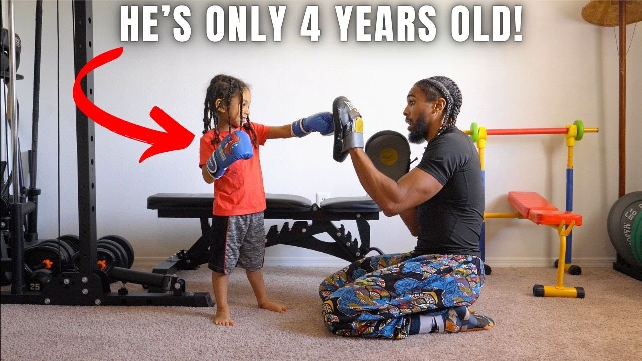 Boxing And Calisthenics: Father And Son Training Adventures