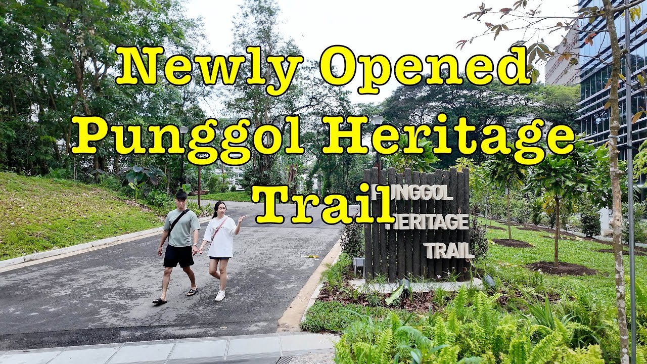 Newly Opened Punggol Heritage Trail Sunday Walk #singapore #heritage #walkingtour #new #park #trail