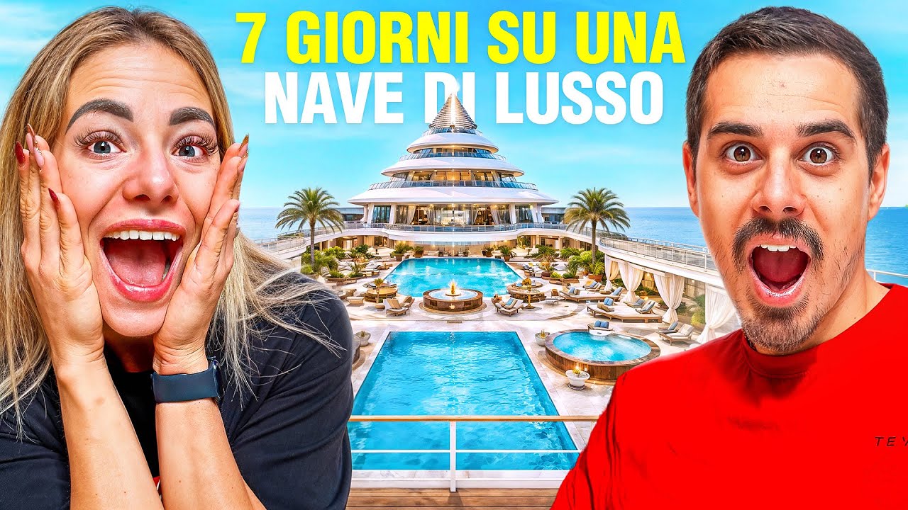 Ti porto a bordo di una CROCIERA DI LUSSO | WEEKLY VLOG