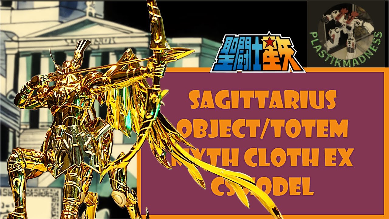 SAGITTARIUS GOLD CLOTH OBJECT/TOTEM - CS MODEL  - Unboxing and Review  #saintseiya #cdz #kotz