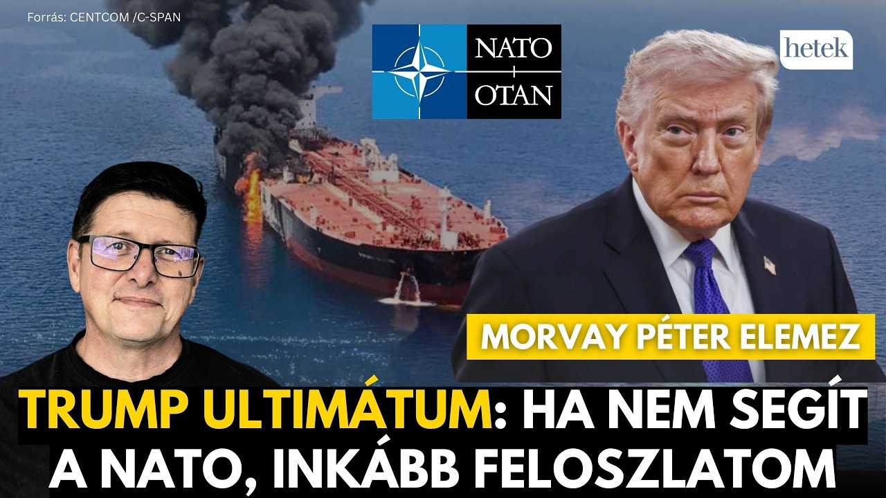 Megszűnhet a NATO Irán miatt? Putyin örülhet a Trump ultimátumnak a Hormuzi-szoros miatt