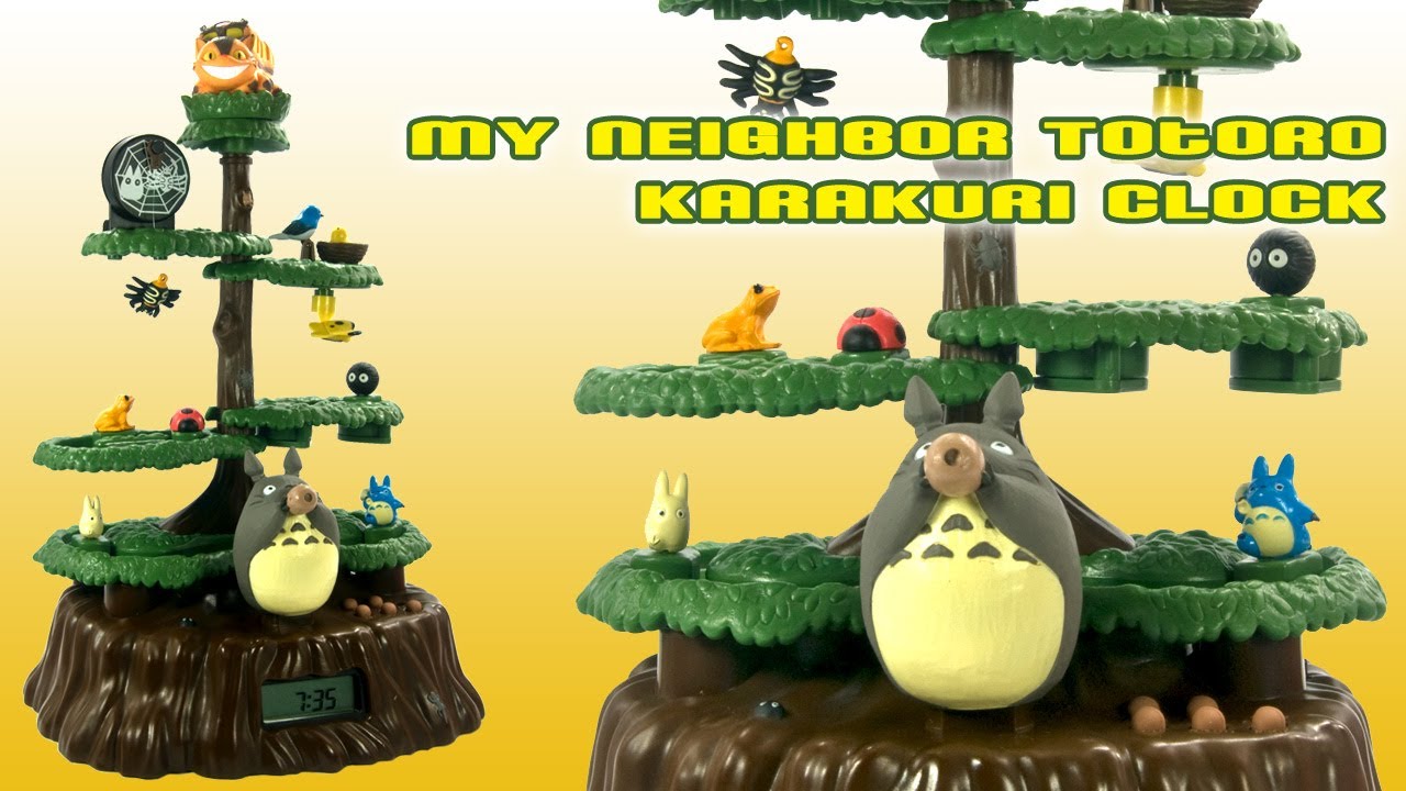 My Neighbor Totoro Karakuri Clock by KadoUnik