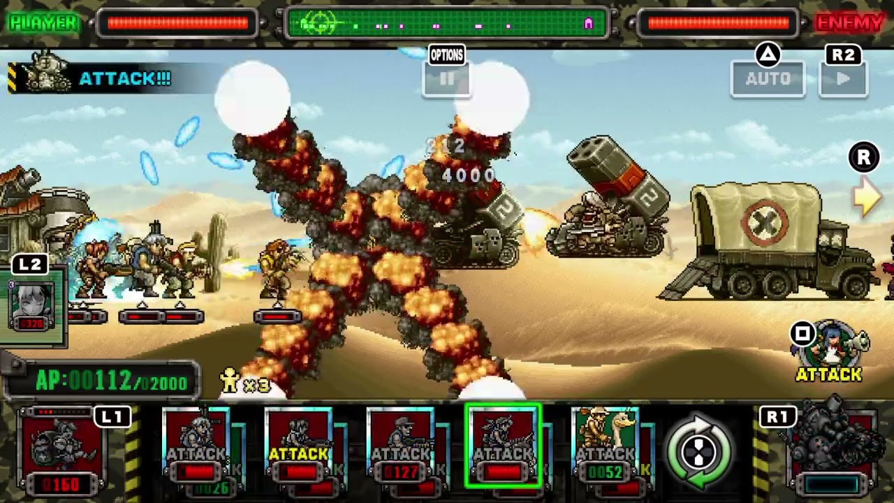 Metal Slug Attack Reloaded (Mexico 8-1) Solo Unidades Básicas.