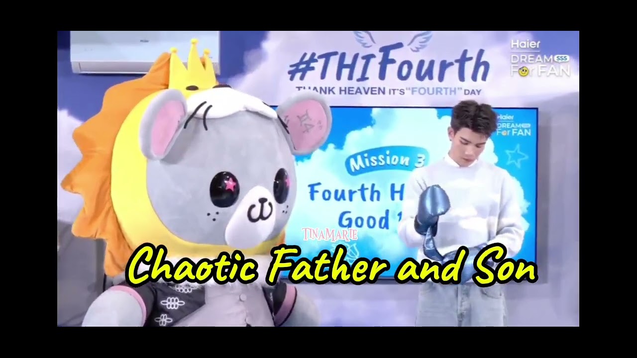 Chaotic Father and Son #geminifourth #fourthnattawat  #fourthnattawatjirochtikul #lookkhunnoo #fyp 