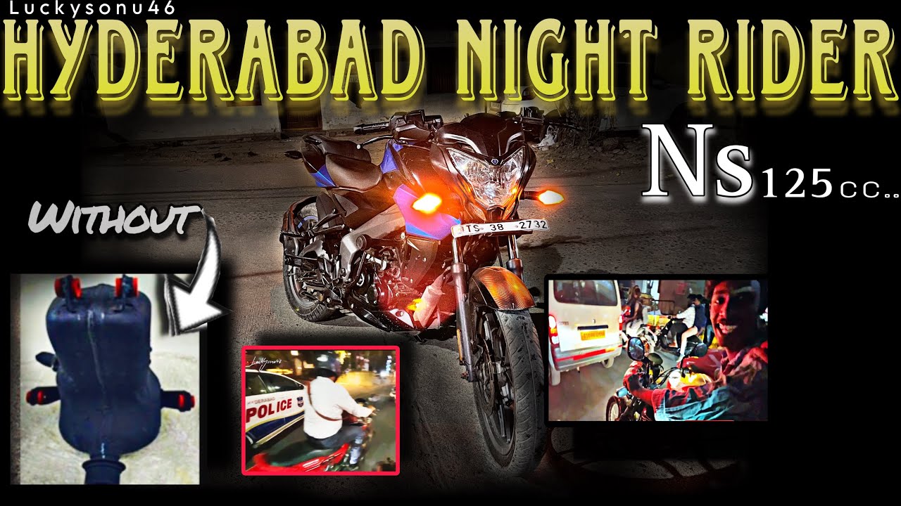 Hyderabad night bike Ride. Public reaction next level…..@Mrsurigadu 🏍️#telugutraveller ❤️