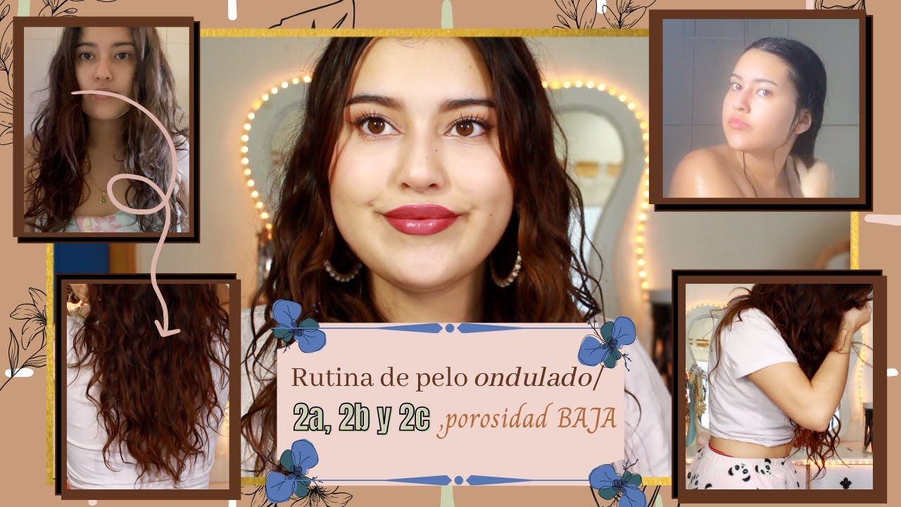 Mi rutina de PELO ondulado| 2a, 2b y 2c| Kote Salas