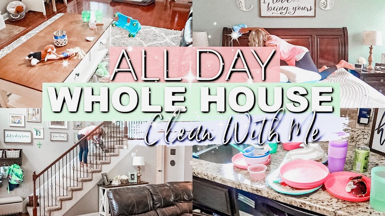 ALL DAY WHOLE HOUSE CLEAN WITH ME 2019|EXTREME CLEANING MOTIVATION|COMPLETE DISASTER CLEAN WITH ME