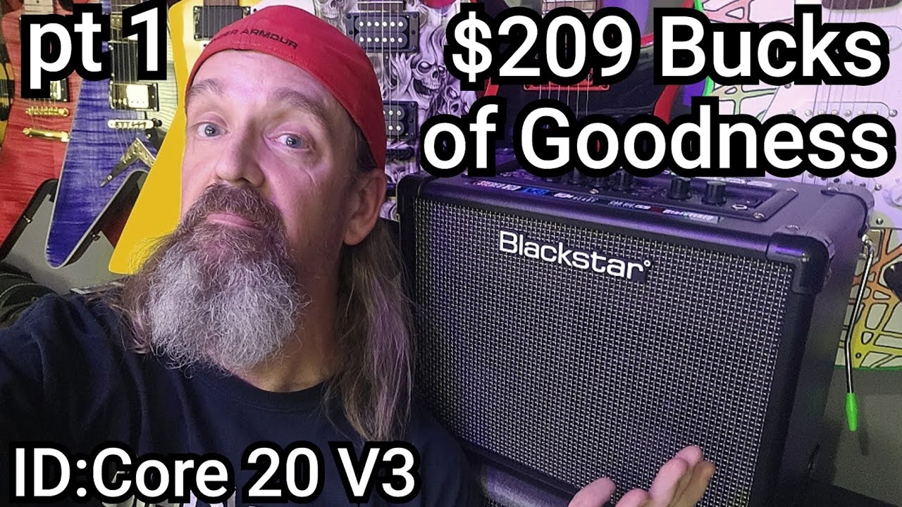 BLACKSTAR ID:Core 20 V3 Tones..Straight out of the box pt1