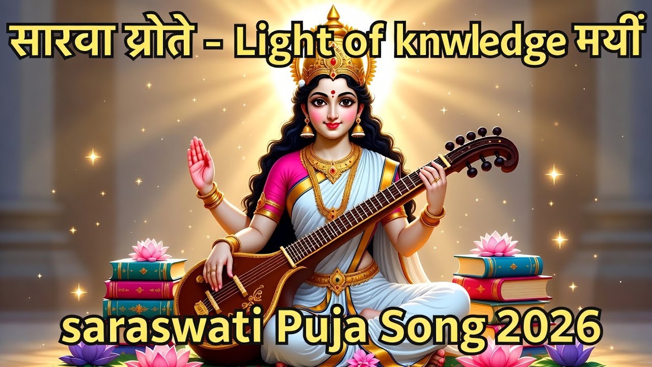 ma swrashati song 2026/  সরস্বতী পূজার গান / Maa Saraswati puja