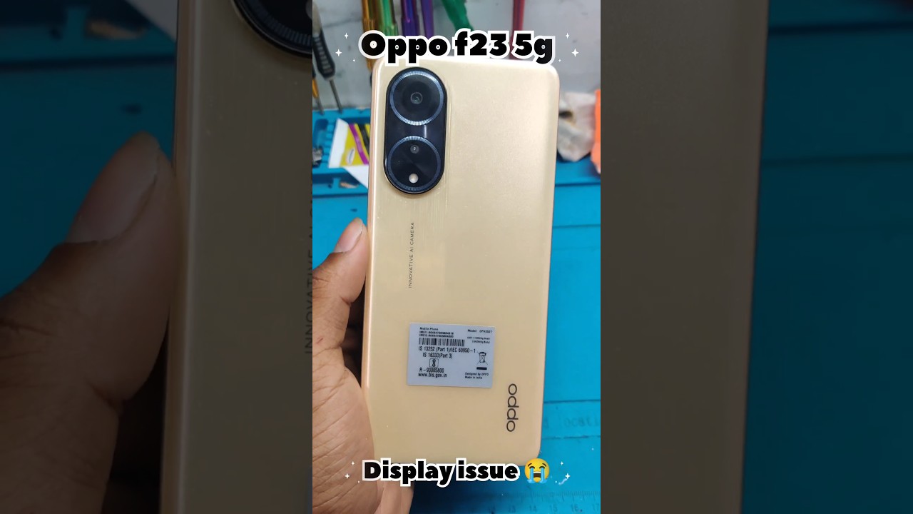 📱 Oppo F23 5G Display Repair in Just 30 Minutes!