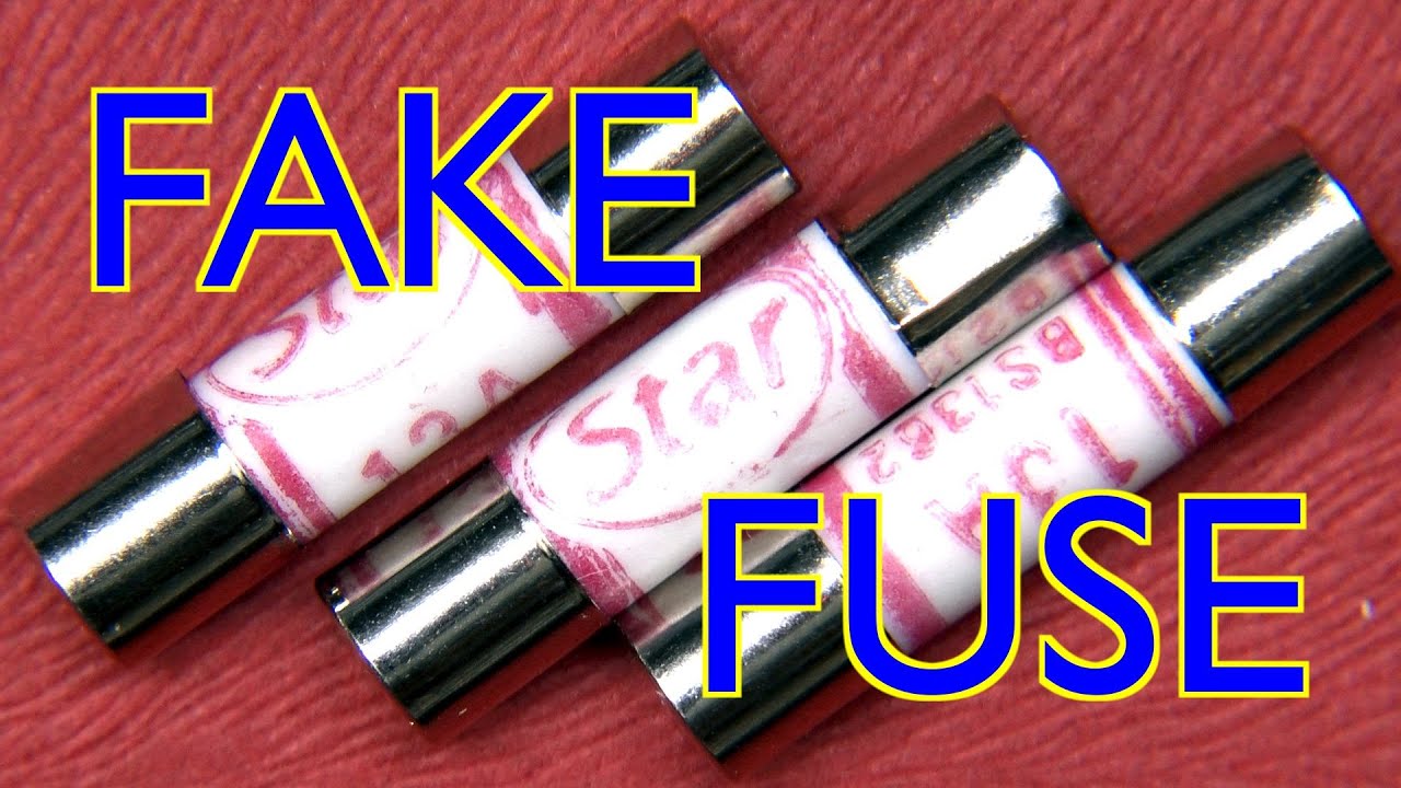 Fake Overheating 13 amp 'Star' Fuses BS1362 ?