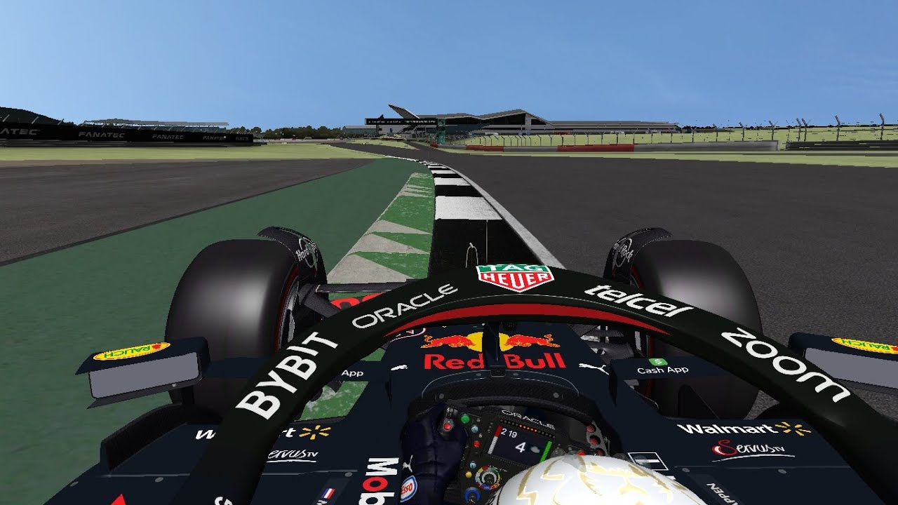 rFactor F1 2023 New Silverstone Track W.İ.P