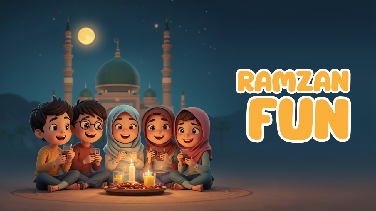 Islamic Ramzan Activities for Kids 🌙 | Roza, Namaz, Dua & Eid