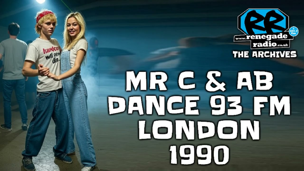 🔥 Mr C & AB | Dance 93 FM London | 1990 | Acid House Pirate Radio