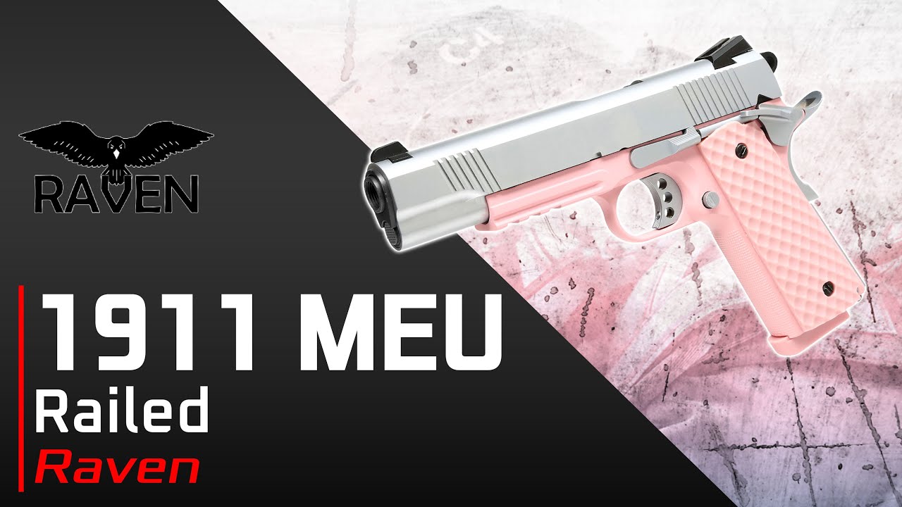 [1911 MEU Railed - Raven] Présentation | Review | Airsoft FR - EN subs