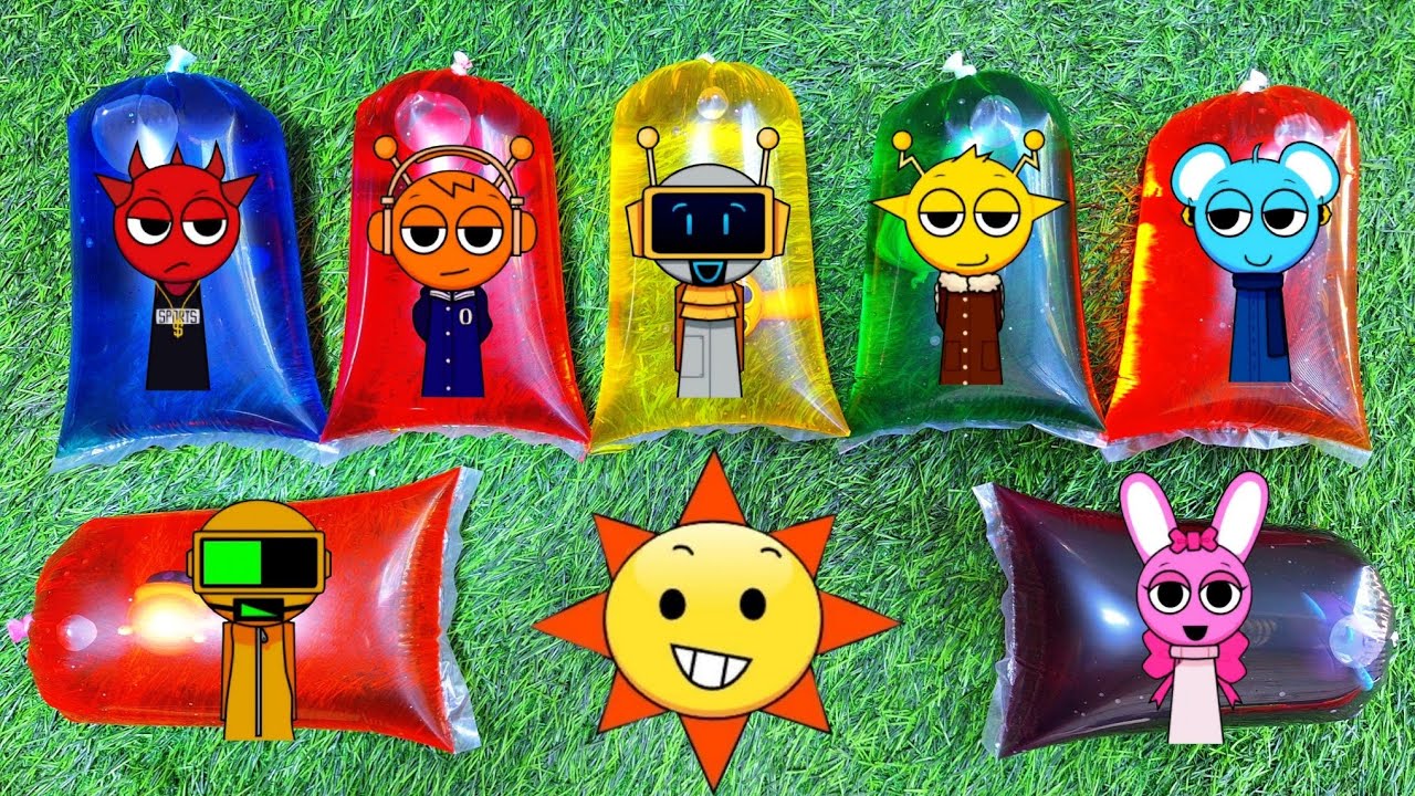 SPRUNKI CUBES ! Which Sprunki character will come out of the cubes | Mrs Jevin x Mr Black #13