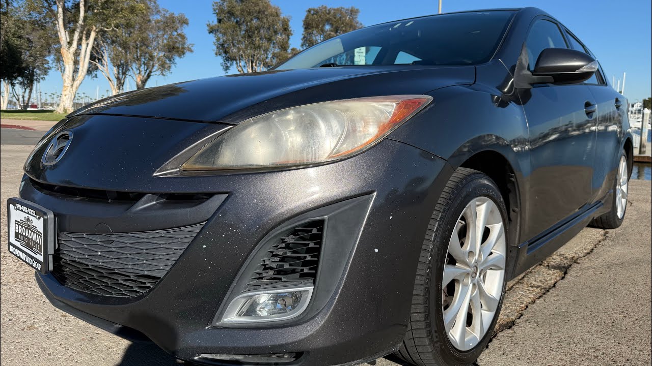 2010 Mazda 3 S 4-door  “4 Cylinder” “CARFAX” - $4,999 (Chula Vista “898 Broadway”)