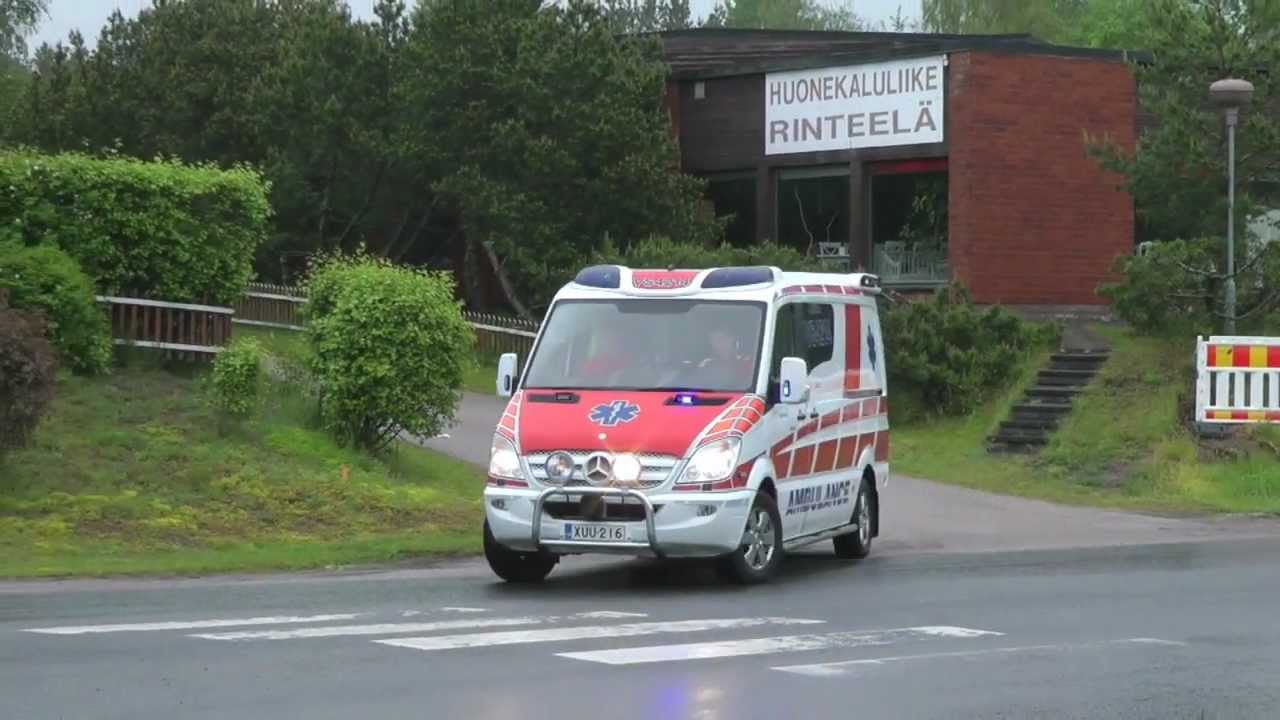 Random emergency run videos from Finland / Vol 6 / Satunnaisia hälytysajovideoita