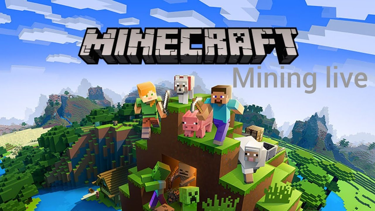 minecraft Mining live