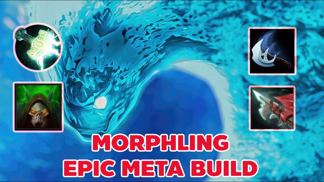 Valve broke MORPHLING Epic Item Build, 32 MIN GG ! Patch 7.36a Dota 2 HARD CARRY