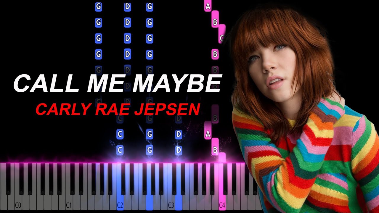 Carly Rae Jepsen - Call Me Maybe Piano Tutorial