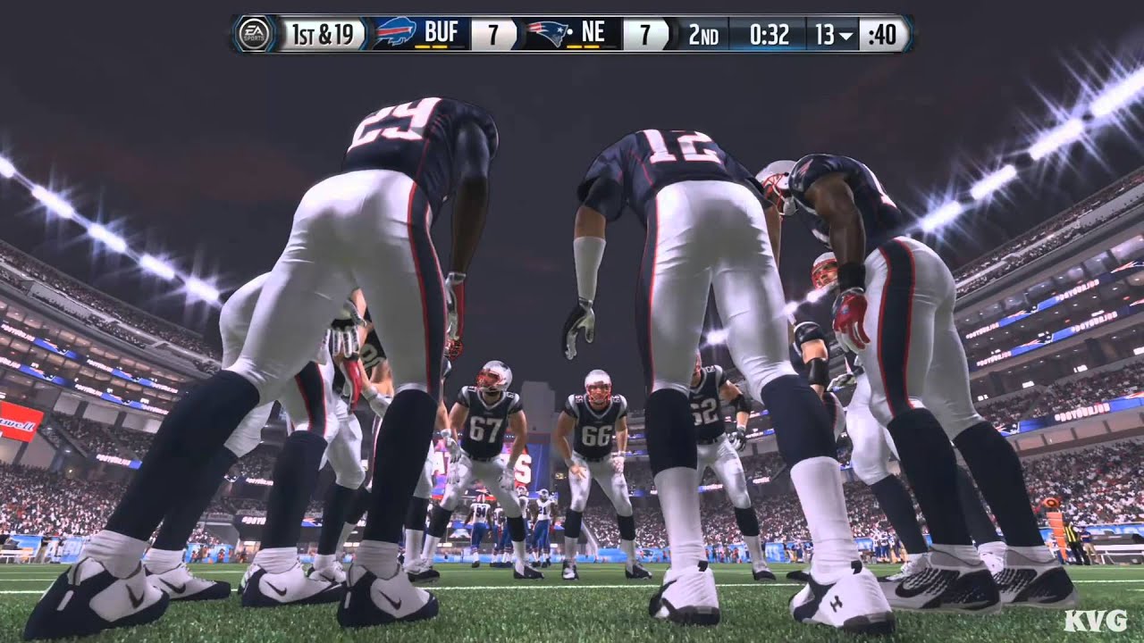 Madden NFL 16 - Buffalo Bills vs New England Patriots Gameplay (XboxONE HD) [1080p]