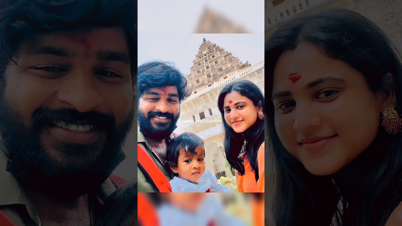 Naveen and kanmani with their babyis recent video ❤️🤩✨#love #dating #outing #couplegoals